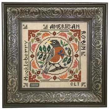 Birdie & Berries - American Robin